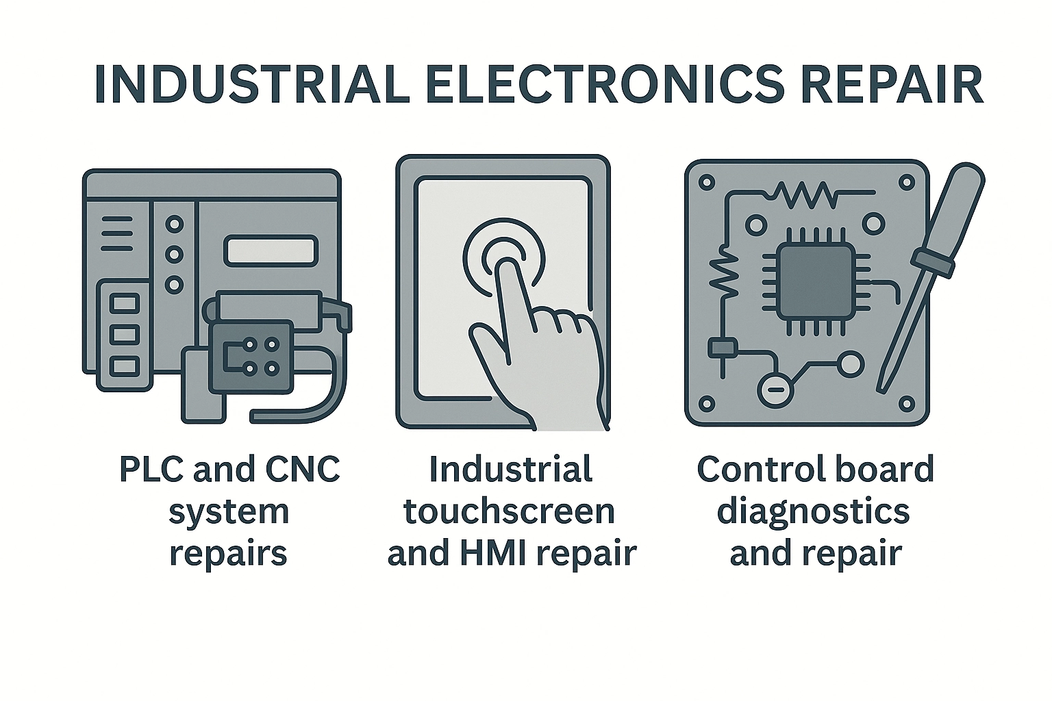 Industrial electronics repair